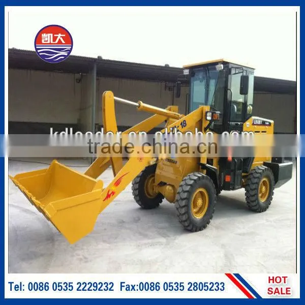 ZL-918 Wheel Loader Mini Tractors With Front End Loader