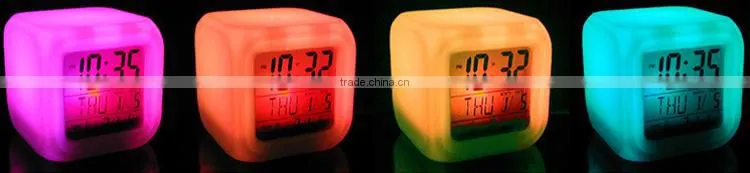 color changing alarm clock digital alarm clock promotional gift alarm clock