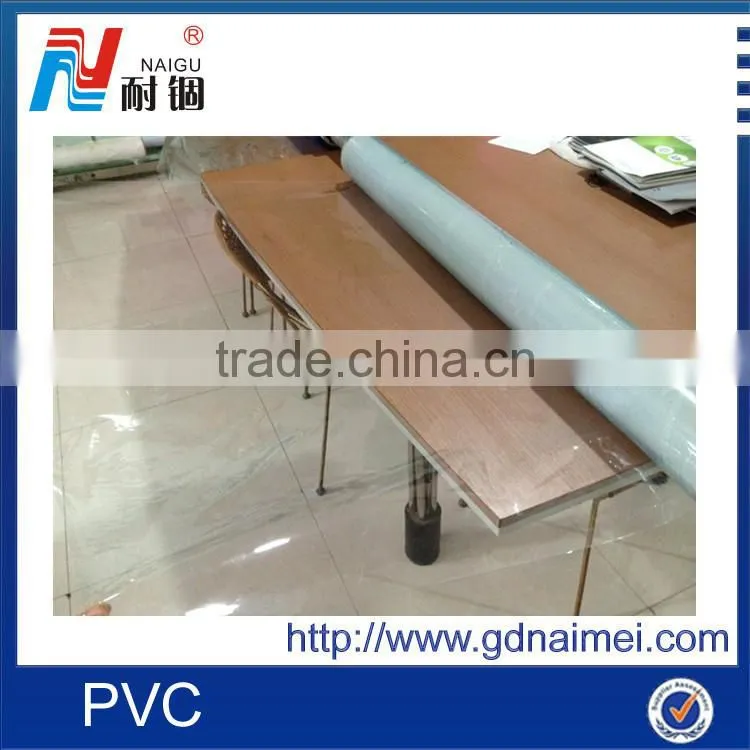 clear transparent plastic pvc packing film with logo for mattress