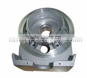 motor differential housing parts with assembly