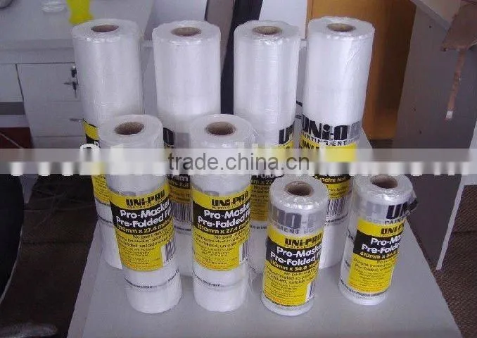 pre-folded static HDPE film