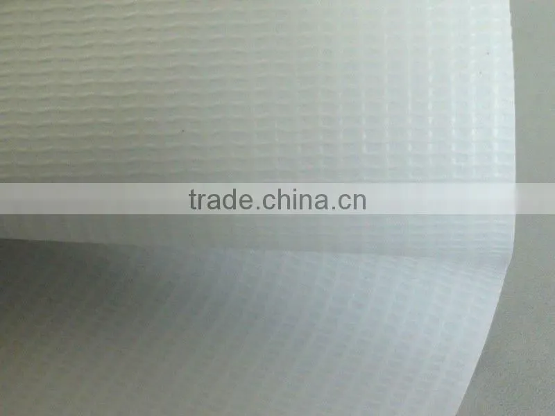 Waterproof High tensile strength PVC laminated and coated Fabric Tarpaulin For Awning
