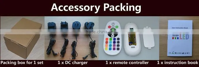 China factory led christmas lights outdoor/indoor pool round/cube bar lights