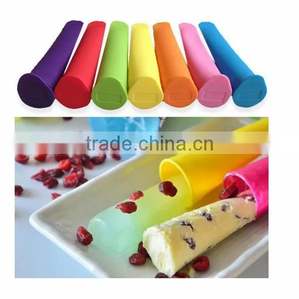Custom color popular silicone ice pop mold