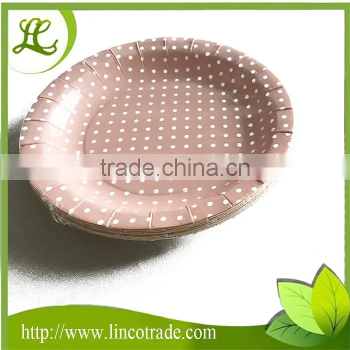 7 Inch Party Paper Disposable Plate