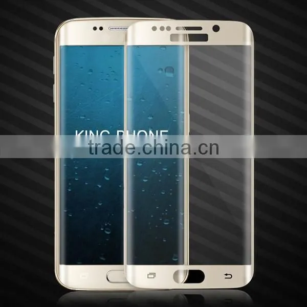 Mobile phone screen protective film,tempered glass screen protector for Samsung s6 edge , touch screen glass film