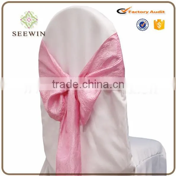 soft tafatta floral chair sash
