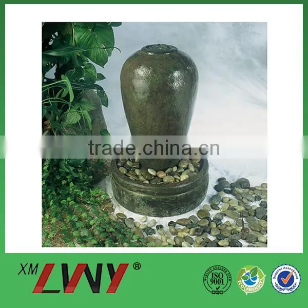 Unique design grecian urn resin small garden fountain