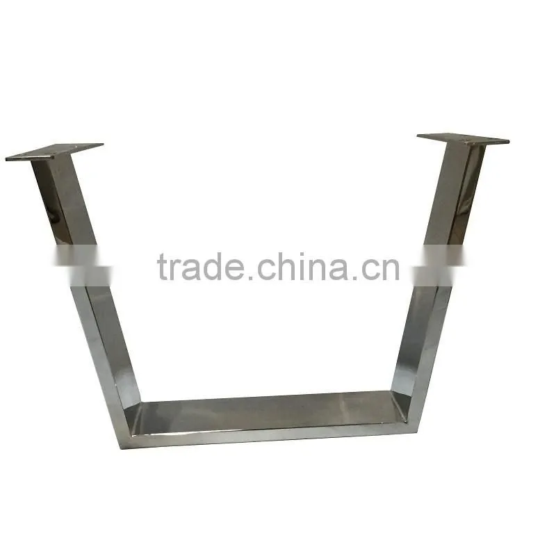 Modern European new style stainless steel square shape furniture leg