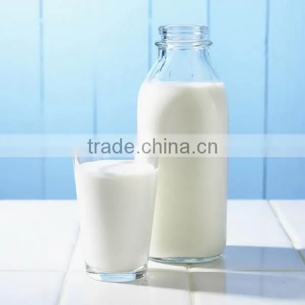 1L glass milk bottle with lid glass yogurt container glass juice bottle