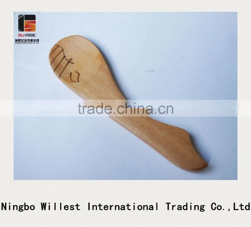 Profesional manufacture wooden lovely spoon, salt or spice kitchen spoons