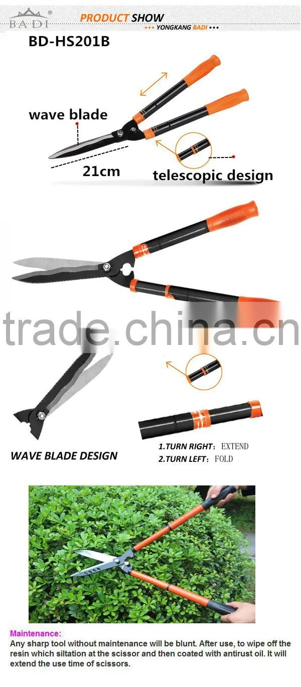 garden telescopic hedge shears