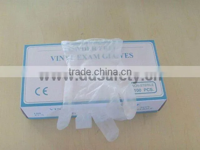DDSAFETY 2017 Wholesale High Quality Disposable Vinyl Gloves
