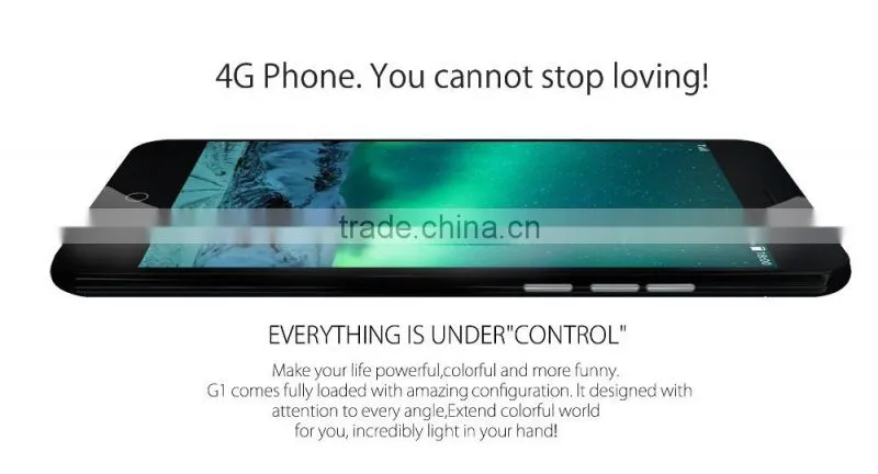 5.0inch HD 4G android phone with MT6735P Quad-core1.5Ghz