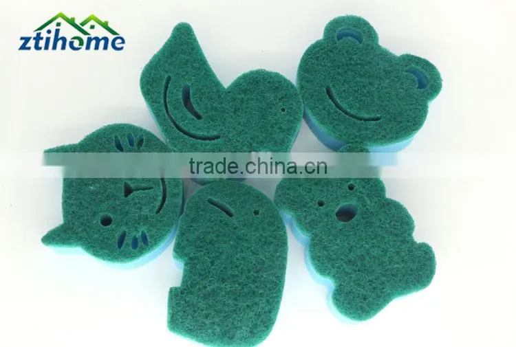 Medium-Duty Scrubbing Sponge with different lovely shape