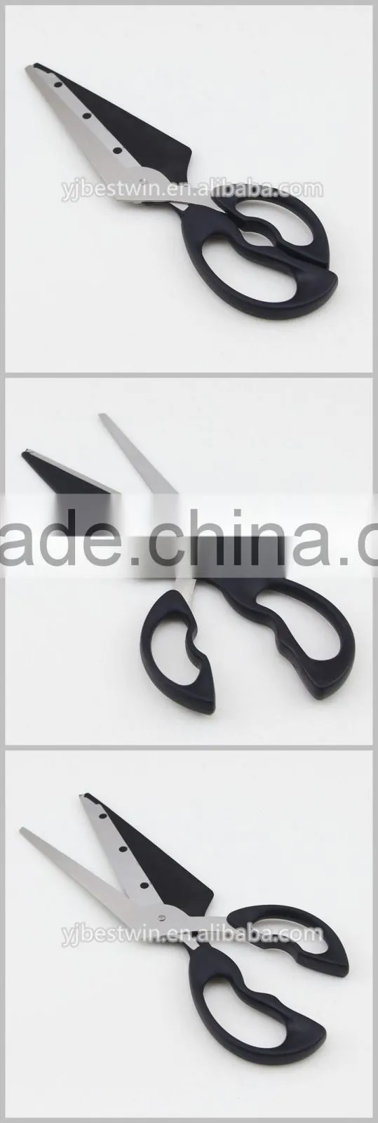 Convenient Household Pizza Tool Heavy Duty Pizza Scissors Cutter Knife with Shovel