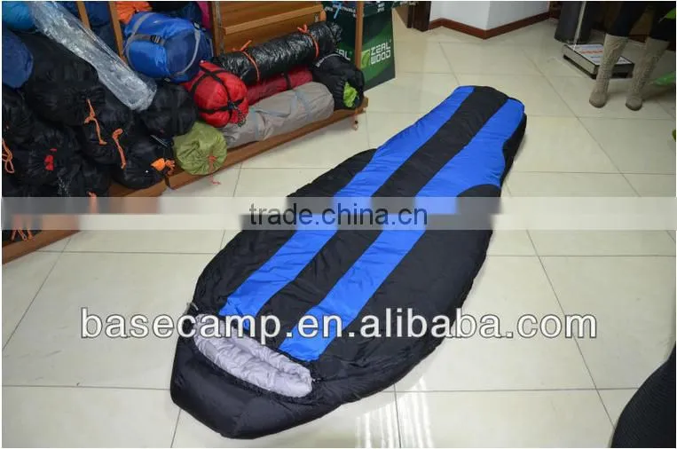 Ripstop Nylon Shell Duck Down Sleeping Bag Camping