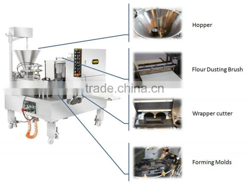 Anko Scale Mixing Making Frozen Extrusion Gyoza Maker