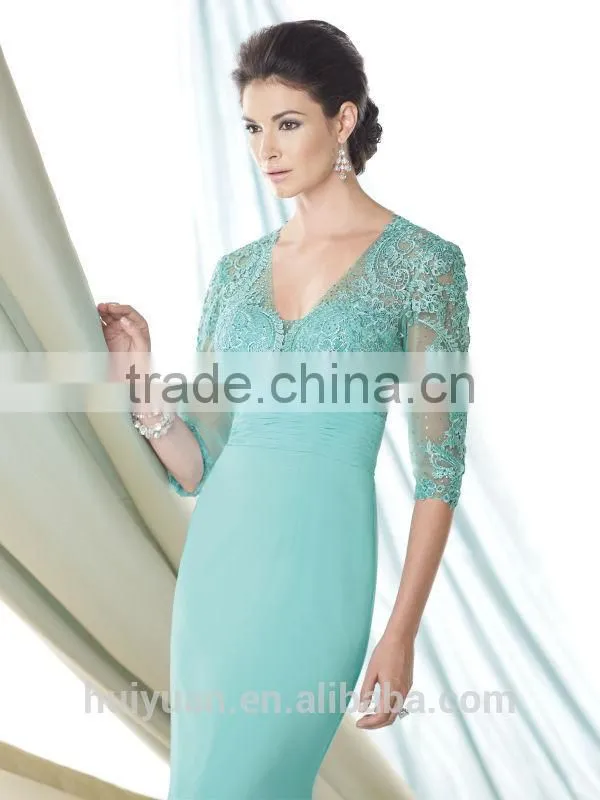 3 colors mid sleeve fashion night high quality women dress