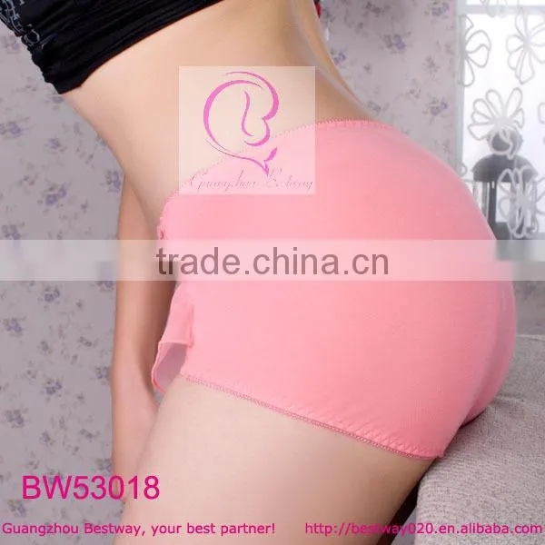 Sexy pink high rise briefs
