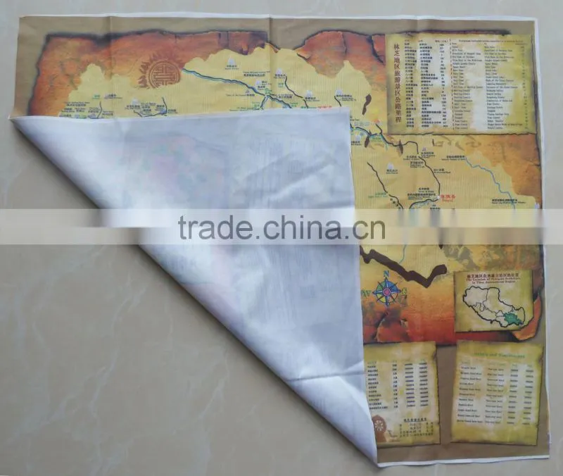 fashion printed map