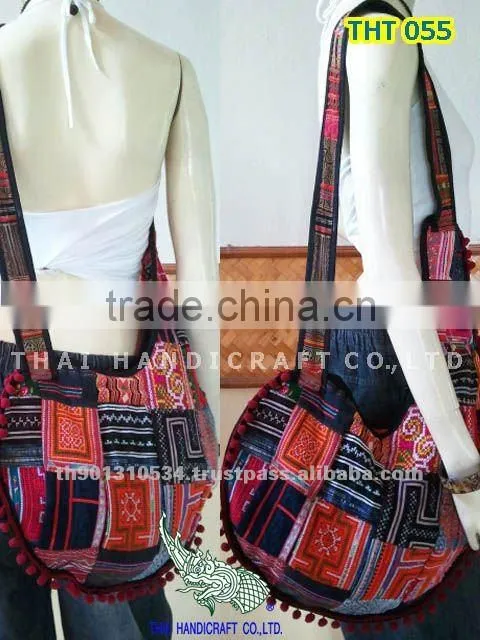 100 % Handmade Hill Tribe Shoulder bag Embroidery Bag