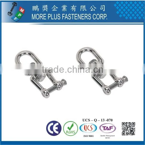 Made in Taiwan Eye and Jaw Swivel Mini Snap Shackle