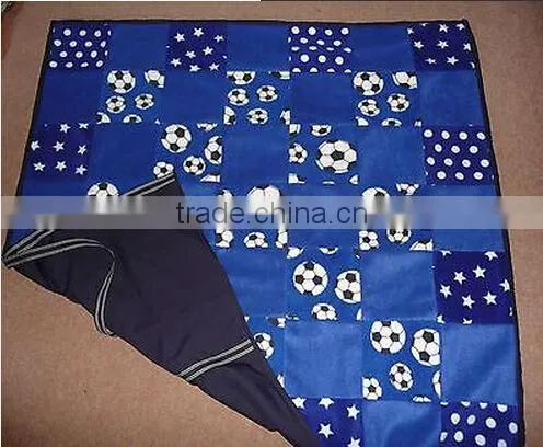 2014Xinbo Patchwork Fleece Polyester Back Sports Picnic