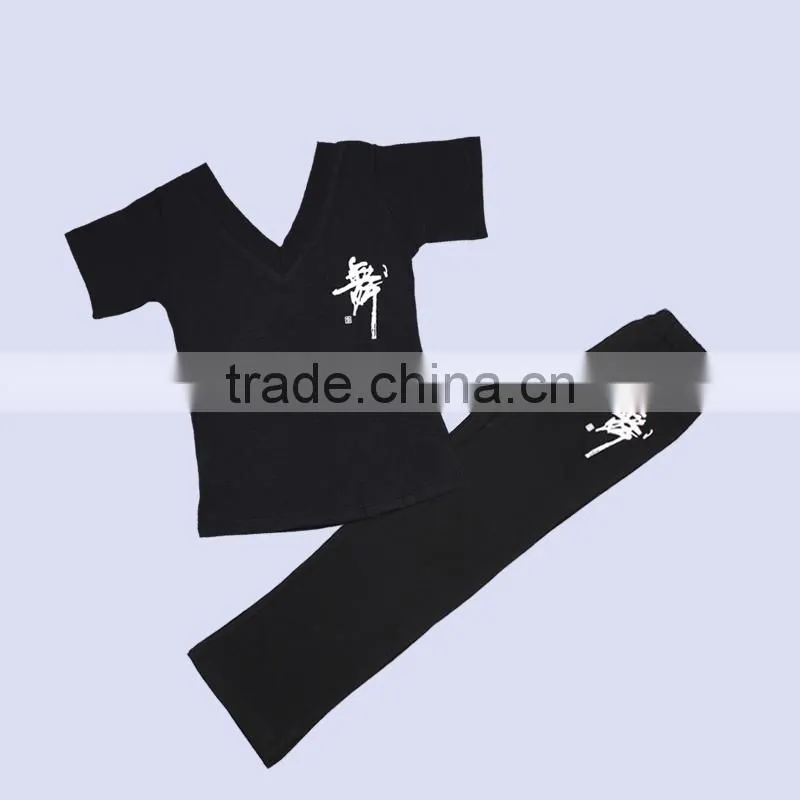 Boys Sportwear Dancewear Top Pant Sets Child Casual Loose Sportwear