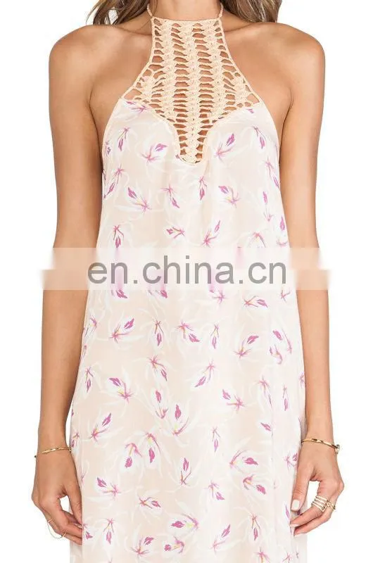 CHEFON Fashion rayon nice maxi dresses