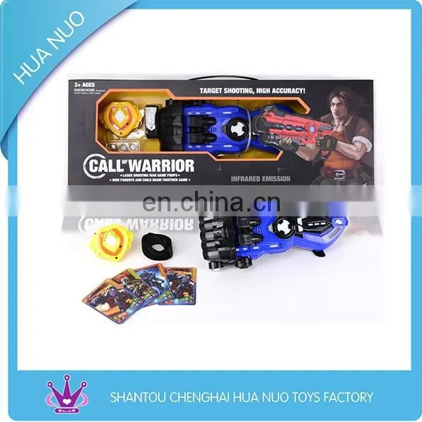 Cool infrared battery operated laser sound gun toy