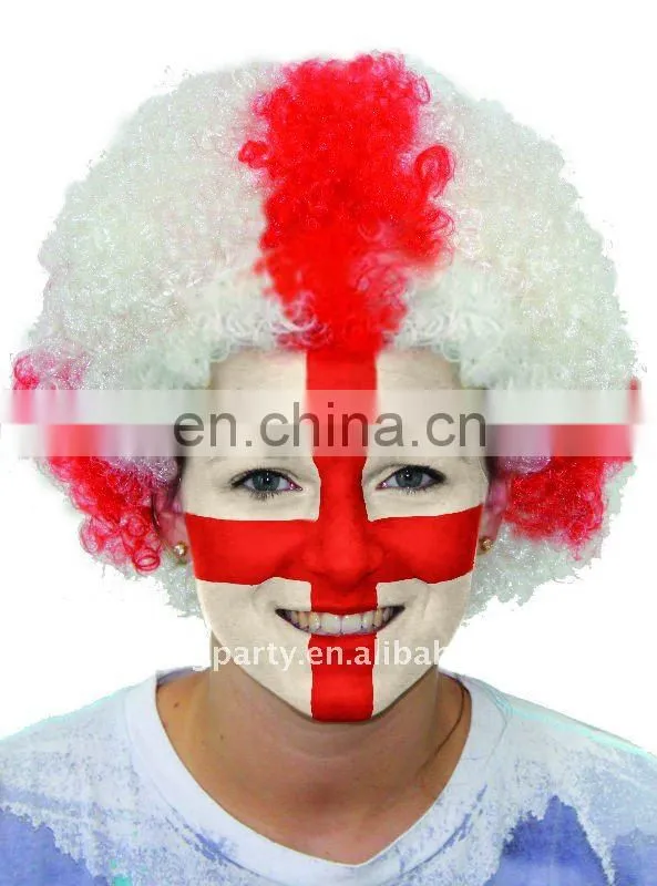 party carnival fans wigs
