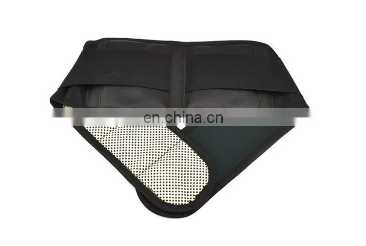 Portable Adjustable Elastic Infrared Self-heating Magnetic Therapy Back Waist Support Lumbar Brace Belt Double Pull Strap Lower