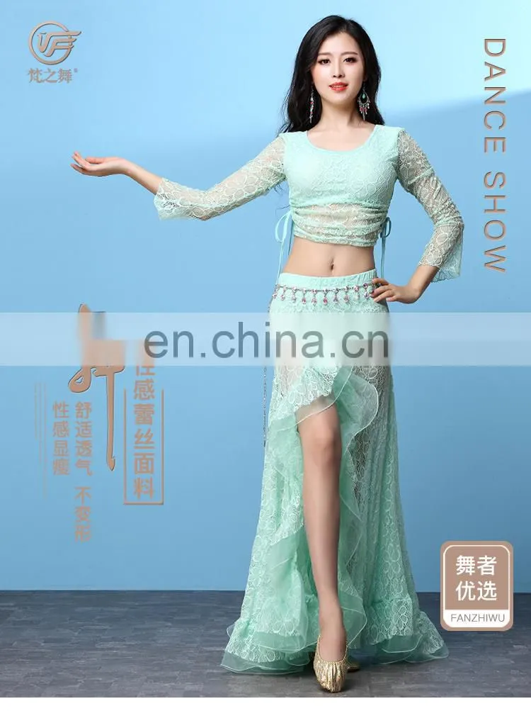 T-5208 Egyptian lace lady belly dance costumes