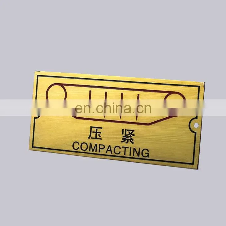 Stainless Steel High Quality Toilet Nameplate Door Name Plates