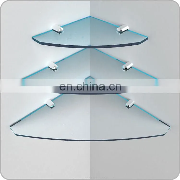 Wholesale high quality custom clear acrylic shower corner shelf,shower shelf