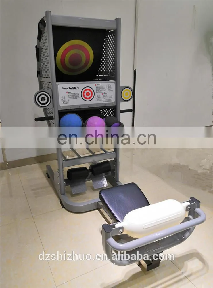 Hot sales abdominal exercise gym fitness equipment shooting machine BW812