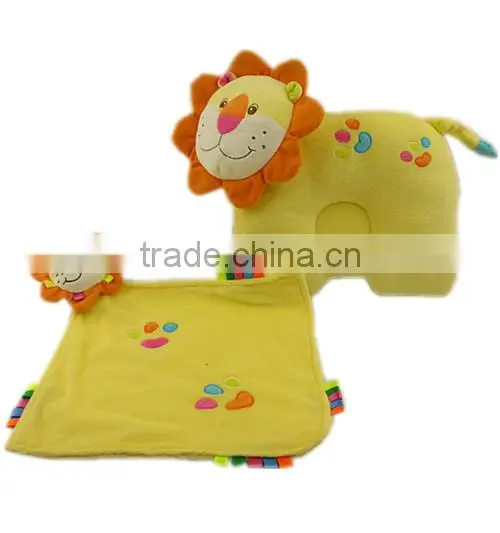 New cute lion shaped baby towel plush toy
