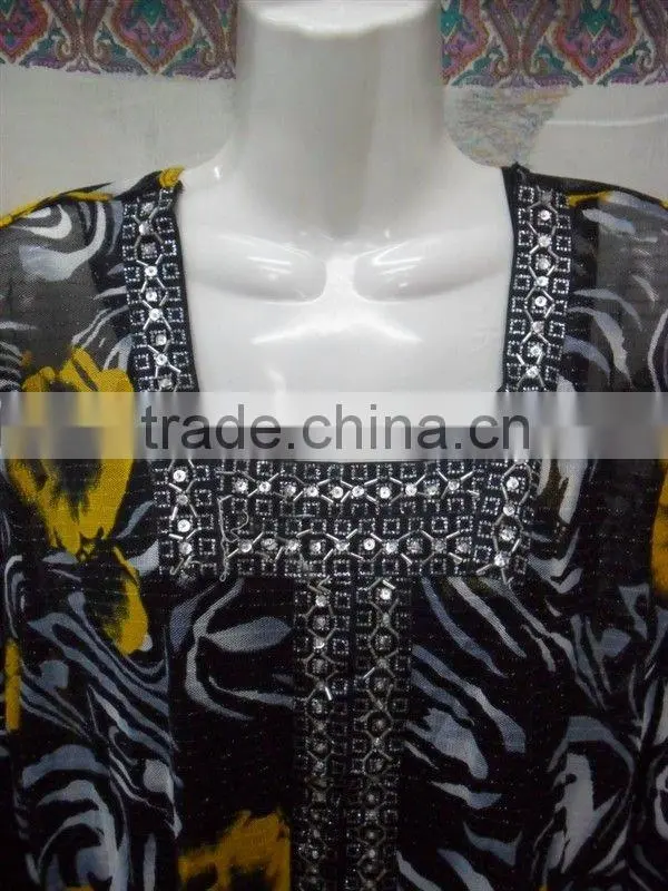 C176 Latest design muslim tunic and pants