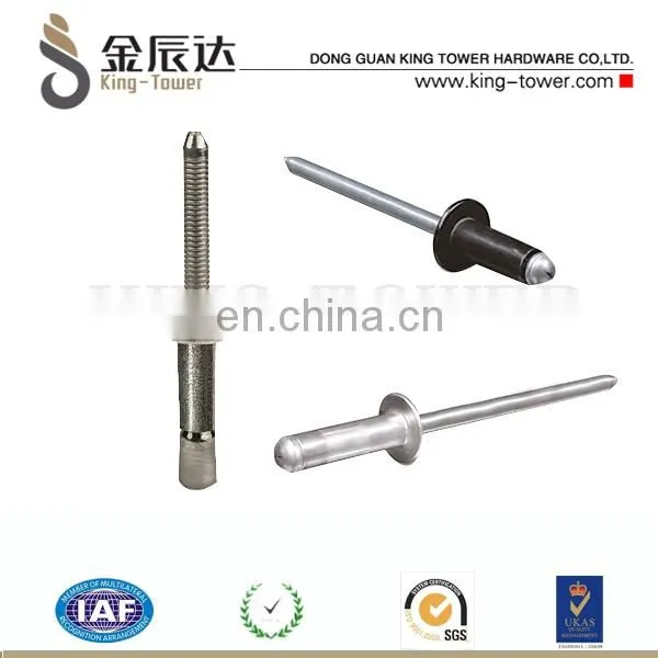stocked solid steel small rivets for belt (with ISO card)