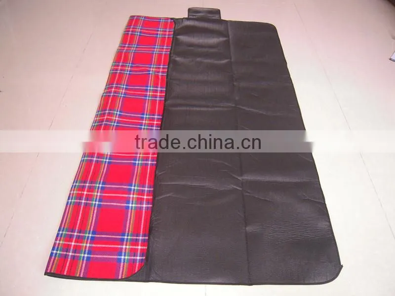 folded beach scooter sitting mat
