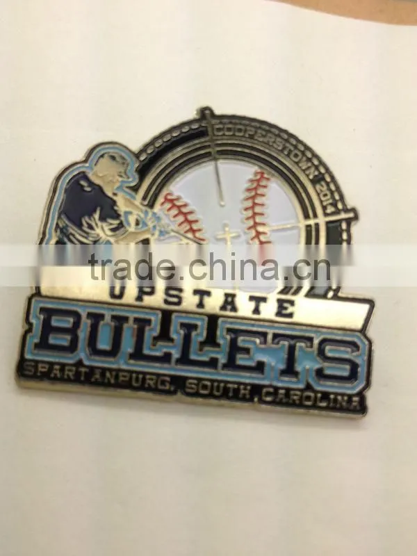 number custom logo soft enamel lapel pins/custom badges