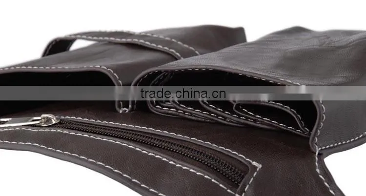 Custom leather hair extension bag,hairdresser tool bag,leather hair salon tool bag