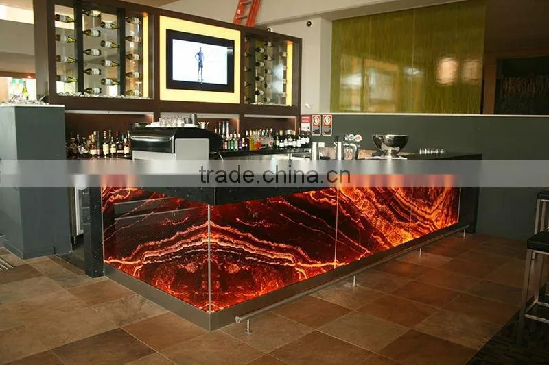 Transparent Red Onyx Tile