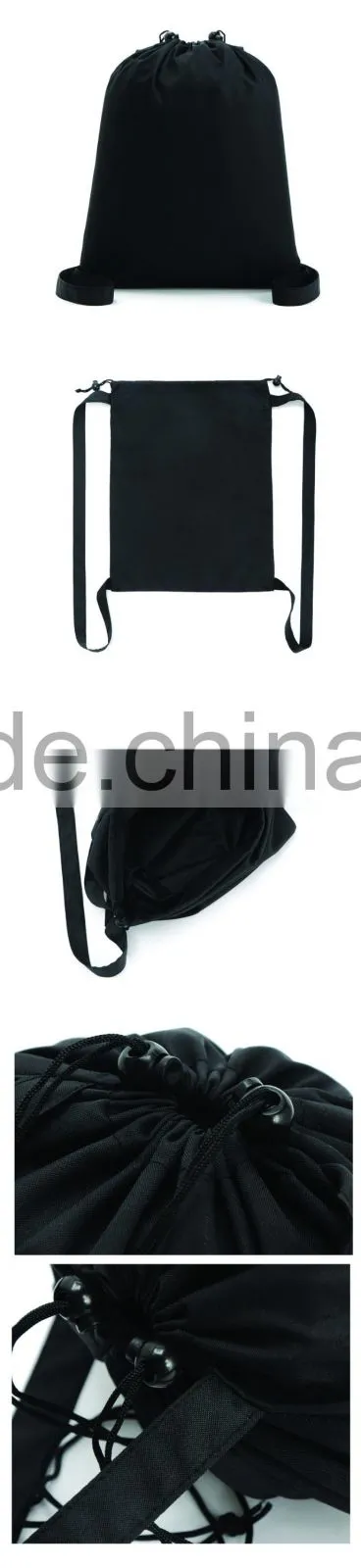 Custom Cheap Promotional Canvas Drawstring Bag/Wholesale Cotton Drawstring Bag/Waterproof Custom Polyester Nylon Drawstring Bag
