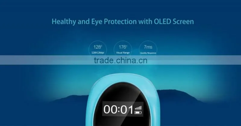 Kids care low radiation smart cell phone wrist watch