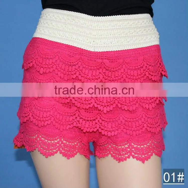 2013 hot sale lace skirts womens wholesale in China