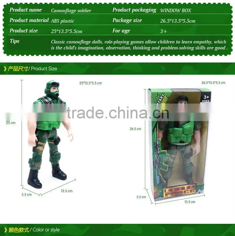 Action Figure Model Toy Military Army Combat Game Toys One Piece Soldier with Retail Box Child Gift