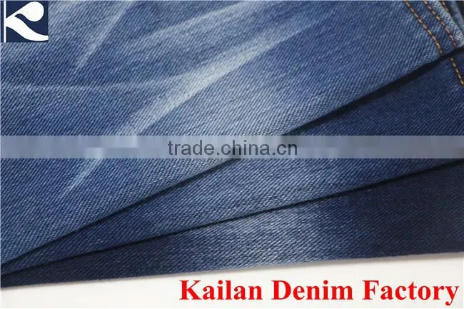 Stretch Cotton Polyester Spandex Twill Denim Knit