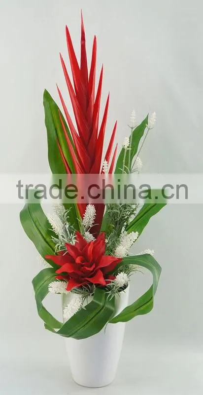 High quality indoor home decor artificial flower arrangements/artificial flowers China